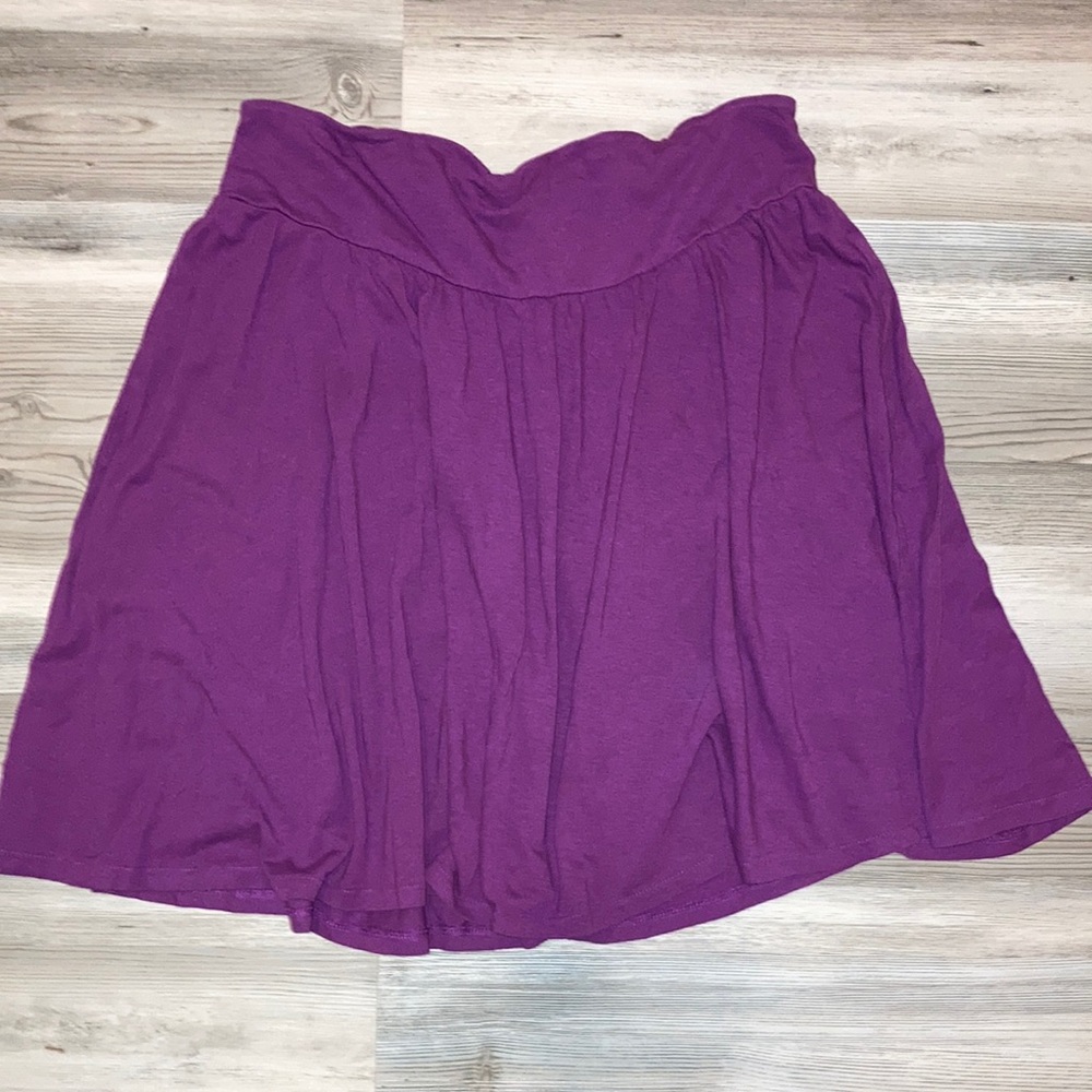 Purple skirt
